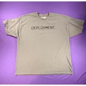 Deployment Been There Done That T-Shirt- Ranger Up Gray Tee Size XXL